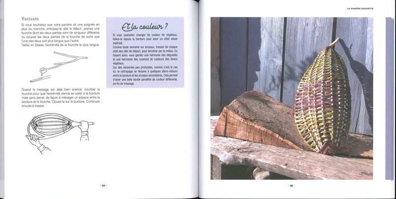 Mes créations en vannerie sauvage