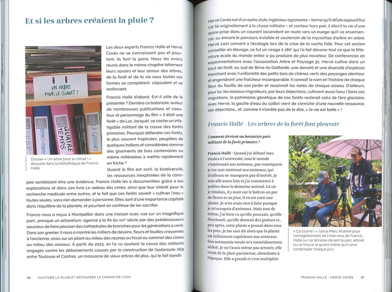 Cultiver la pluie et restaurer le chemin de l'eau