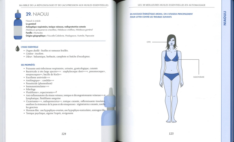 Ma bible de la réflexologie et de l'acupression aux huiles essentielles