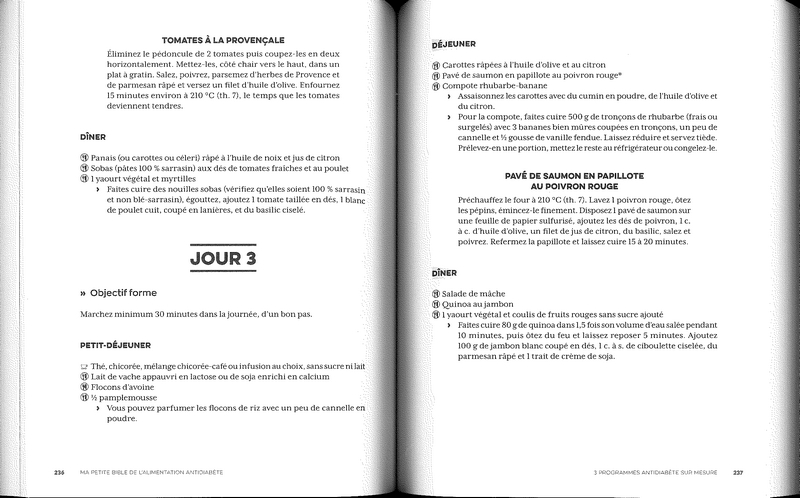 Ma petite bible de l'alimentation antidiabète