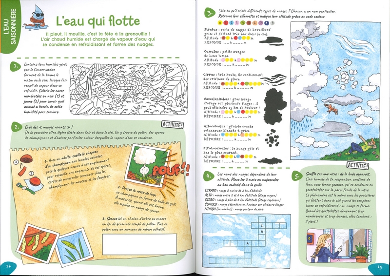 Mon cahier de jeux au fil de l'eau