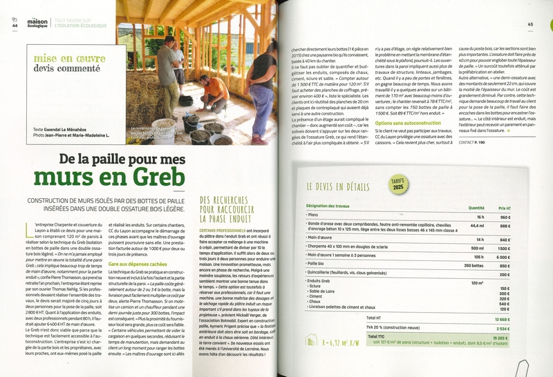 Tout savoir sur l'isolation écologique