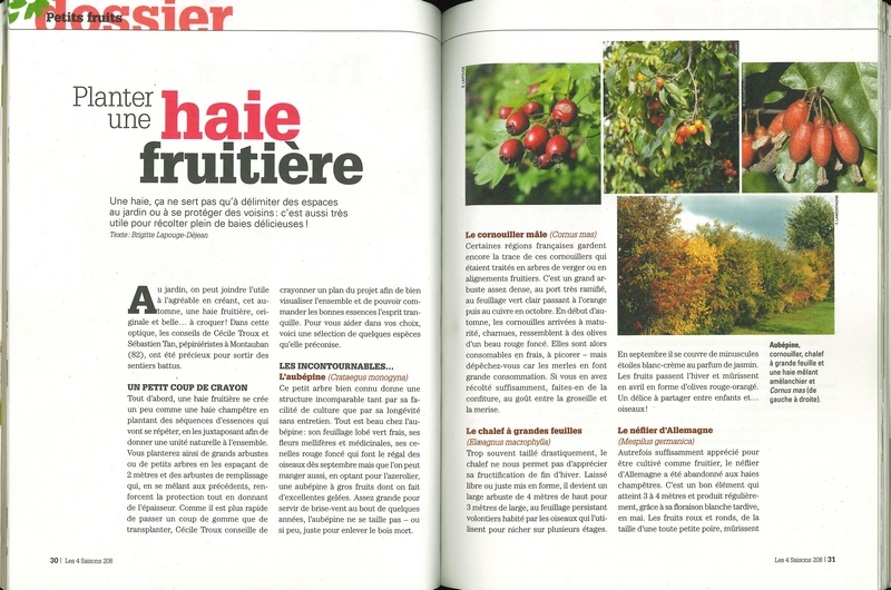 Revue 4 Saisons N°208