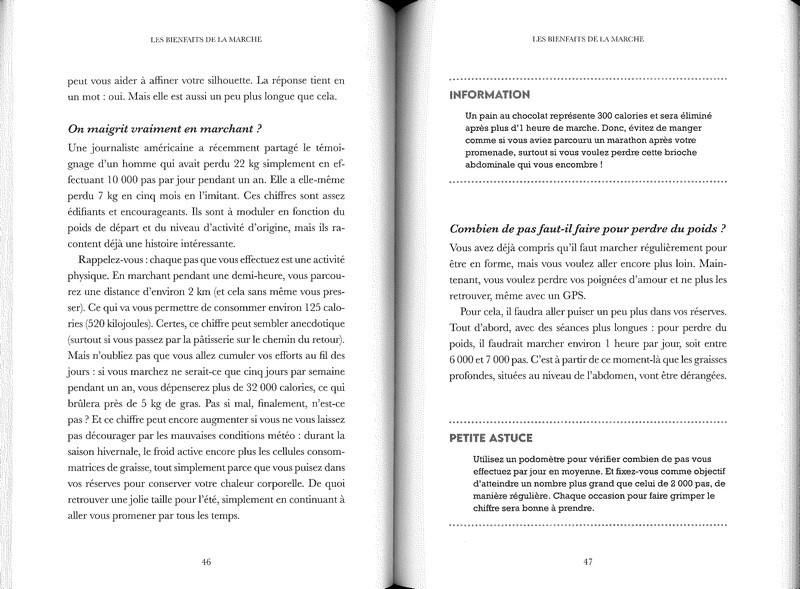 Les bienfaits de la marche