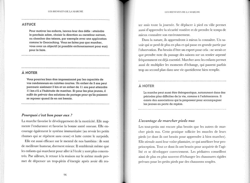 Les bienfaits de la marche