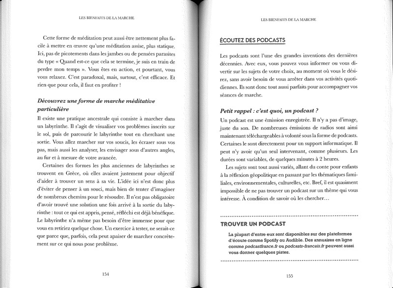 Les bienfaits de la marche