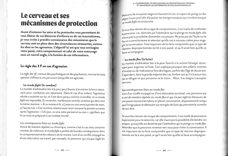 Soins et protocoles de réparation