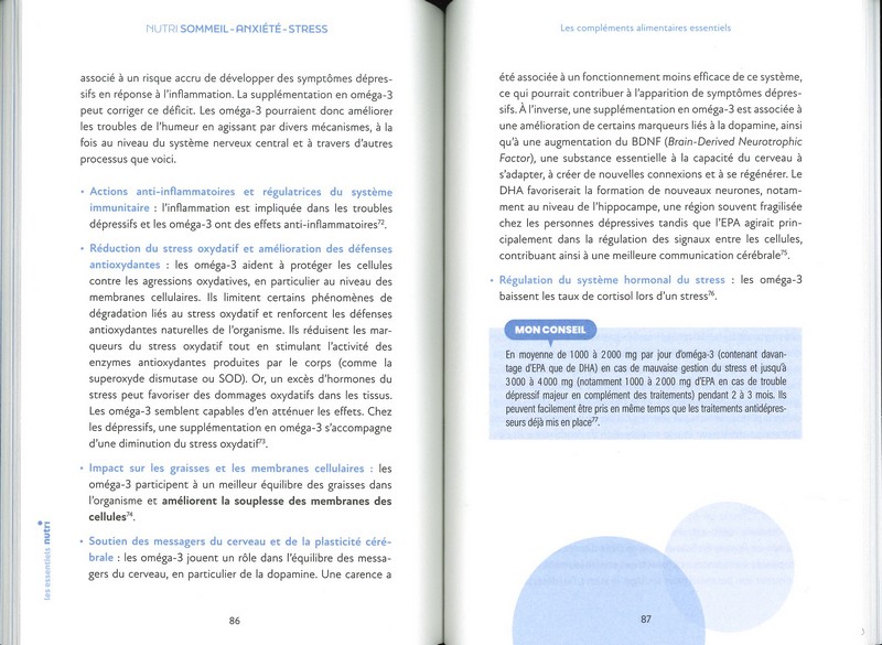 Nutri sommeil anxiété stress