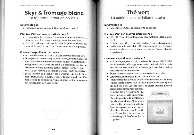 Ne massacrez plus vos articulations!