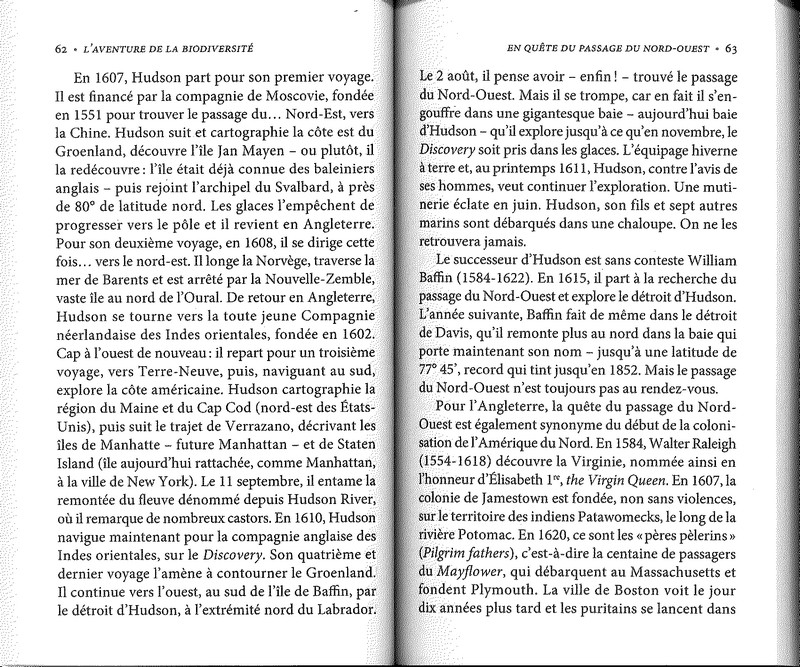 L'aventure de la biodiversité