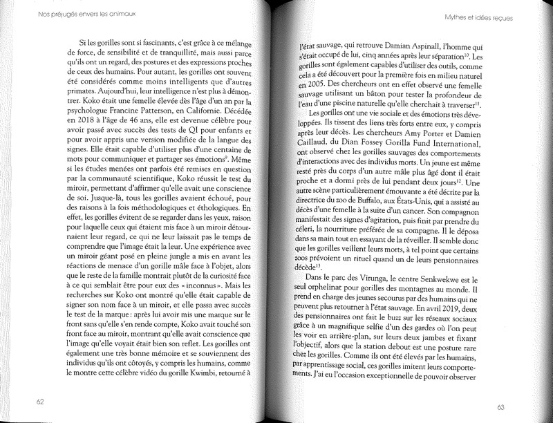 Nos préjugés envers les animaux