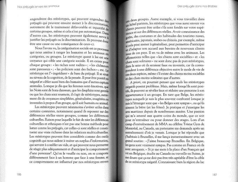 Nos préjugés envers les animaux