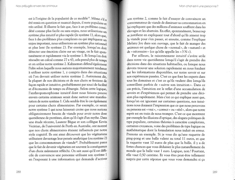 Nos préjugés envers les animaux