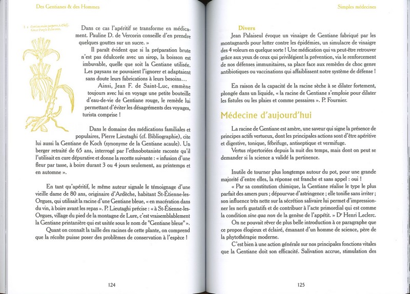 Des Gentianes et des hommes