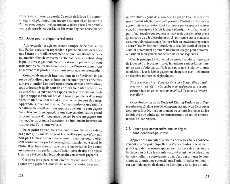 L'éducation à la résilience