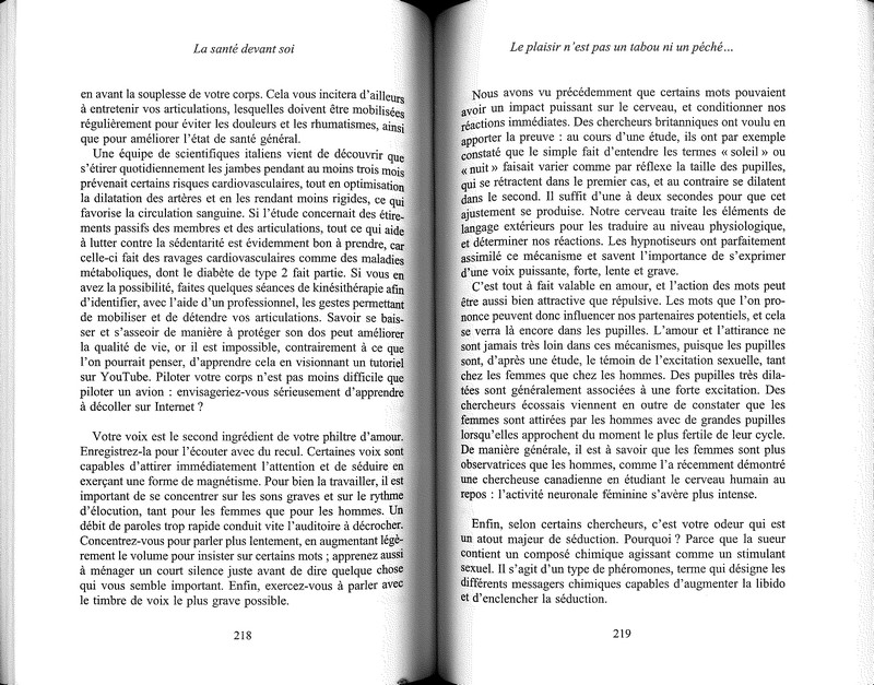 La santé devant soi