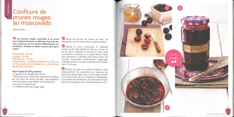 Mes confitures, compotes, fruits séchés ...