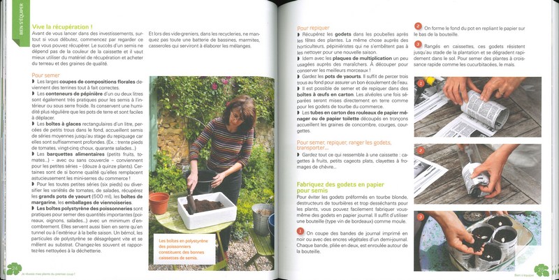 Je réussis mes plants du premier coup !