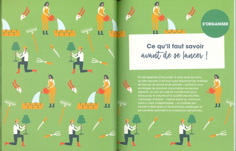 Mon cahier premier potager mois par mois