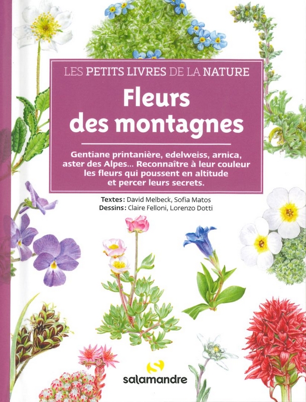 Fleurs des montagnes petits livres de la nature