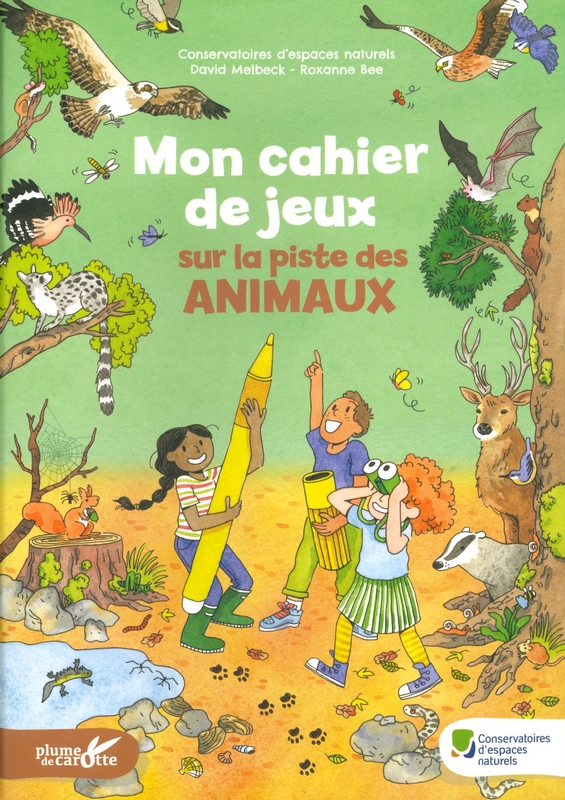Mon cahier de jeux sur la piste des animaux