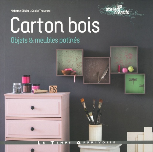 Carton bois objets & meubles patinés