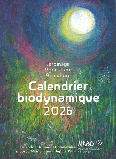 Calendrier biodynamique 2026 (semis) - derniers exemplaires