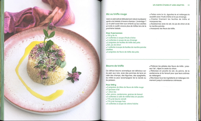 fleurs comestibles Du jardin a l'assiette