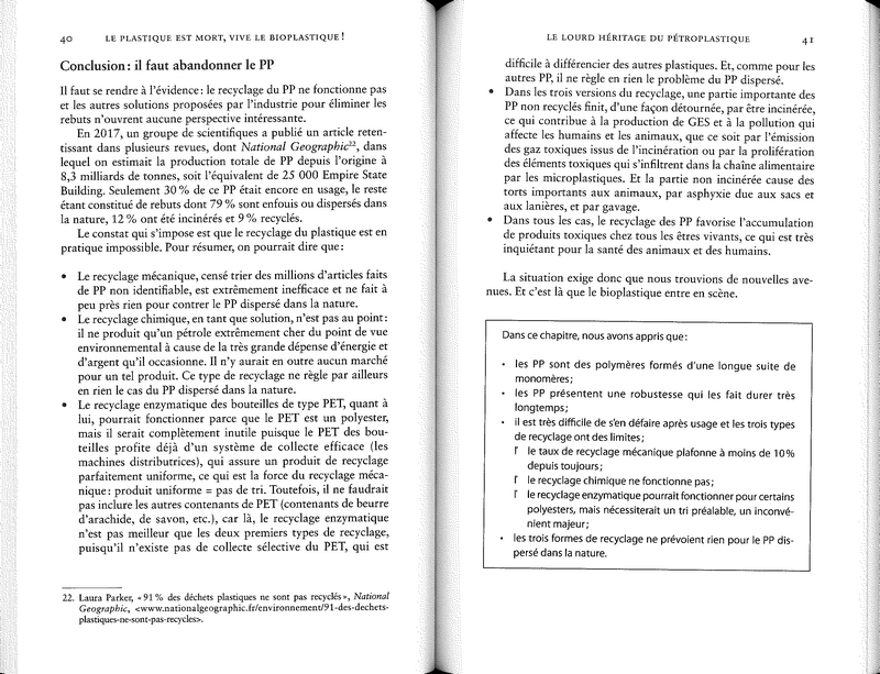 Le plastique est mort, vive le bioplastique!