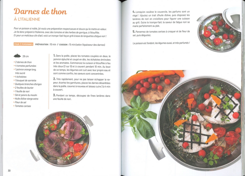 Mon cahier de recettes en cuissons douces