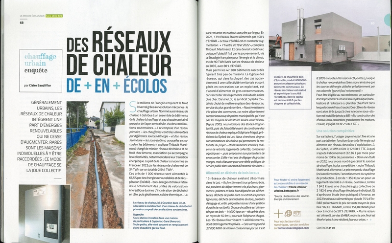 Revue Maison Ecologique Hors-Série N°20