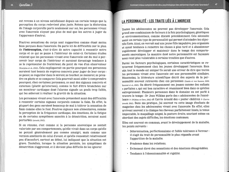 L'anorexie à l'adolescence - 10 questions sur