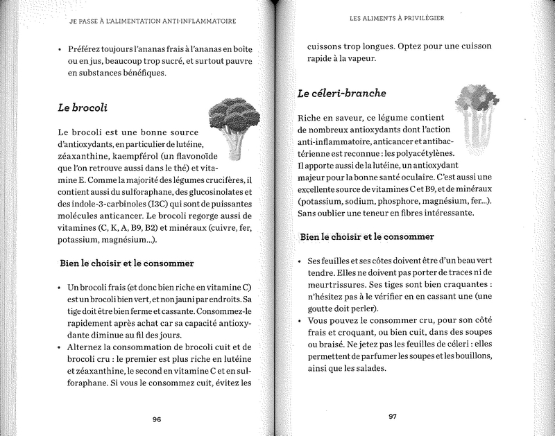 Je passe à l'alimentation anti-inflammatoire c'est malin