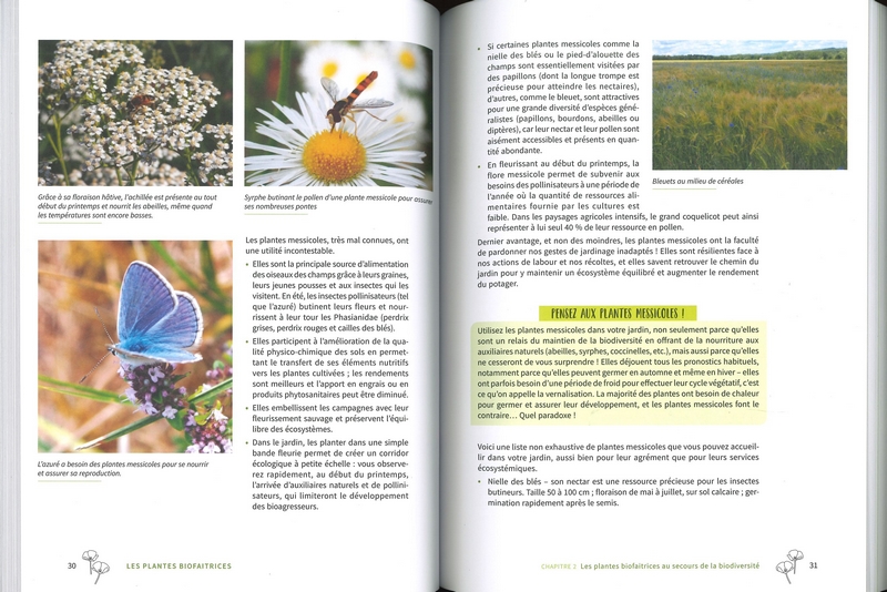 Les plantes biofaitrices