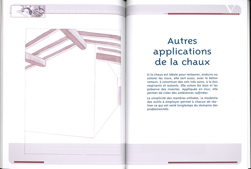 Enduits et badigeons de chaux