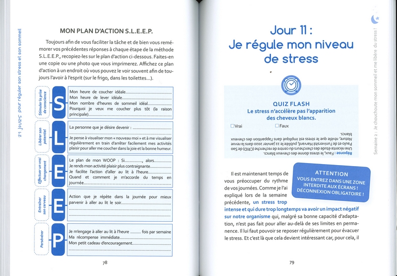 21 jours pour réguler son stress et son sommeil