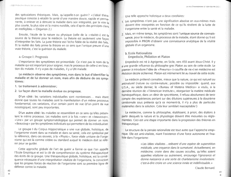 Médecine douce des animaux