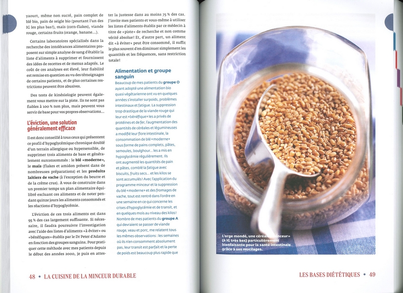 La cuisine de la minceur durable
