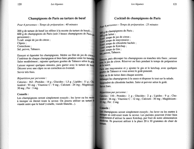 Alimentation crue : 400 recettes