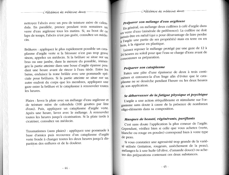 Abécédaire des médecines douces