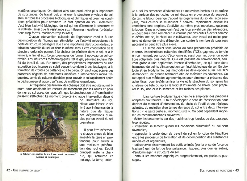 Agriculture biodynamique, une culture du vivant