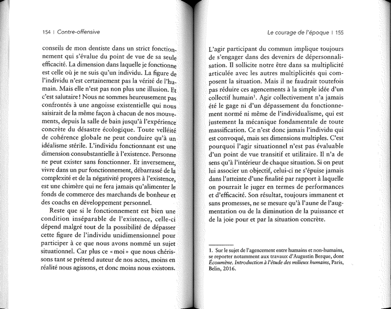 Contre-offensive : agir et résister dans la complexité