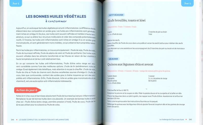 Le guide complet de l'alimentation anti-inflammatoire
