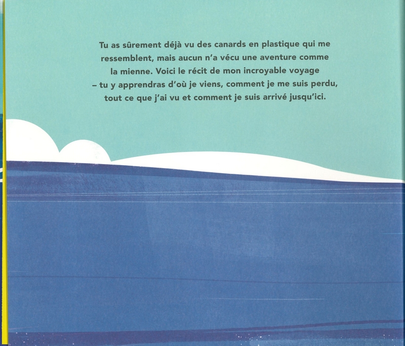 Un canard à la mer
