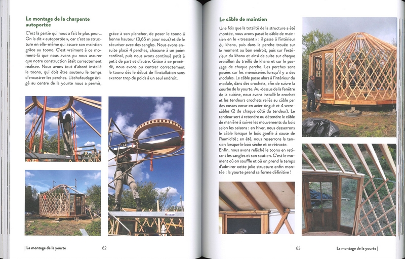 Construire une yourte