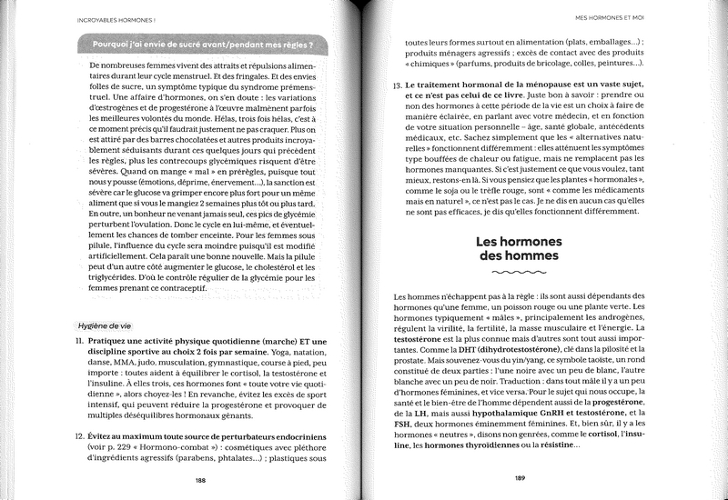 Incroyables hormones