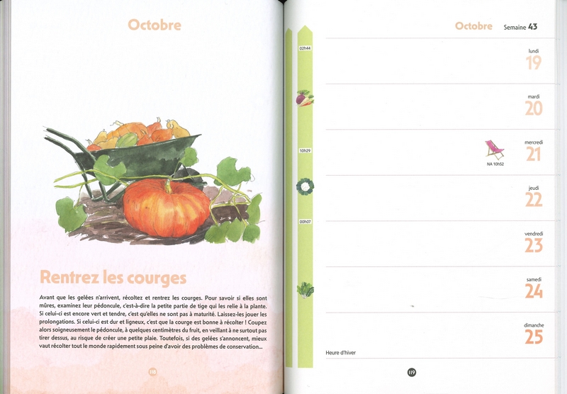 L'agenda du jardinier bio 2026