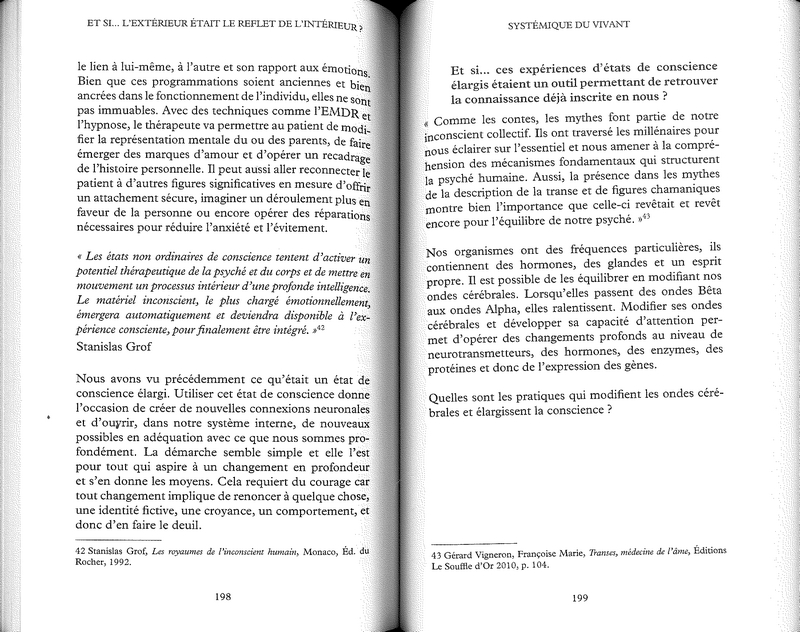 Et si.... l'extérieur était le reflet de l'intérieur?