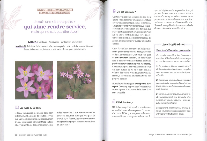 Mon manuel des fleurs de Bach