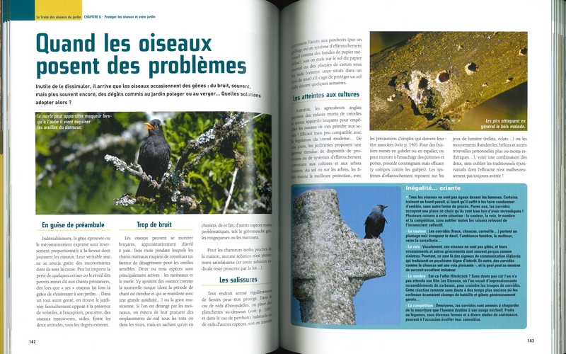 Traité Rustica des oiseaux du jardin